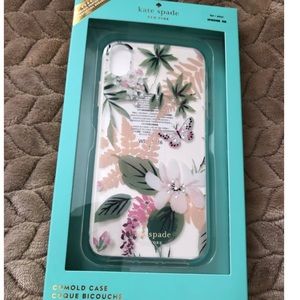 NWT Kate Spade Jeweled botanical case